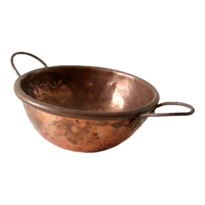 Antique Copper Chocolate Pot