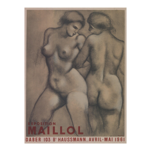 Aristide Maillol Nus, 1961