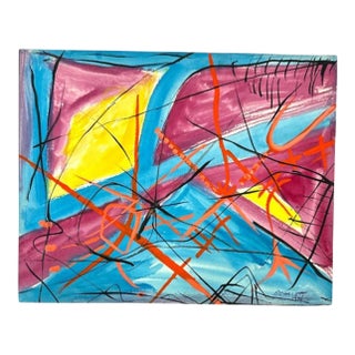 Rolph Scarlett, Rolph Scarlett (Canadian/American, 1889 - 1984) Abstract Gouache on Paper For Sale