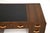 Art Deco Figured Walnut and Leather Top Desk, 1930s For Sale - Image 13 of 16