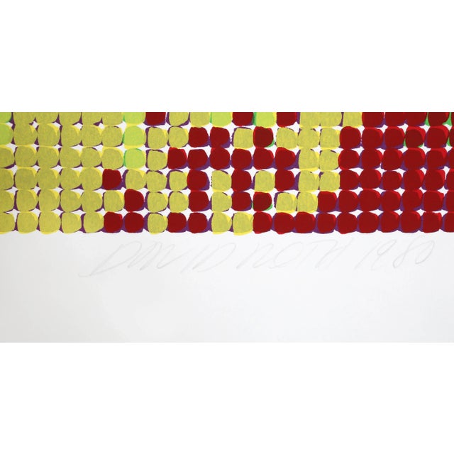 This screenprint was created by American artist David Roth. Roth's images are proportioned according to a strict...