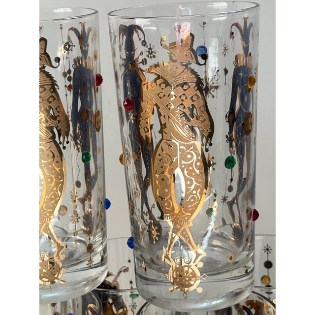 culver mardi gras glasses