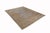 Folk Art Doris Leslie Blau Vintage Floral Ivory Beige Hand-Knotted Silk Rug For Sale - Image 3 of 4