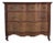 Antique Oak Serpentine Dresser, Early 20th Century French-Inspired Chest of Drawers For Sale