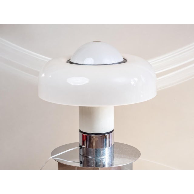 Vintage Italian Table Lamp Brumbury by Luigi Massoni for Guzzini, 1970s For Sale - Image 16 of 16