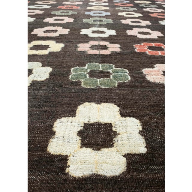 Turkish Kilim Oriental Handmade Flatweave 8'11" x 10'9" #18664 For Sale In Houston - Image 6 of 8