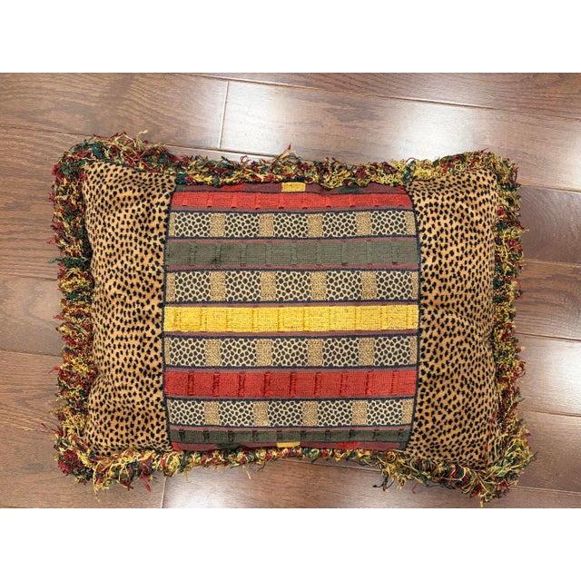 Vintage Boho Maximalist Throw Pillow Set (2 Pieces) For Sale - Image 10 of 12