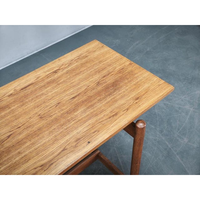 Czech Coffee Table in Oak by Krásná Jizba, 1960s For Sale - Image 11 of 16