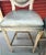 2010s Set of Restoration Hardware French Contemporary Round Leather Bar Stools For Sale - Image 5 of 8