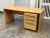 Yellow Contemporary Maple Finish Office Desk For Sale - Image 8 of 12
