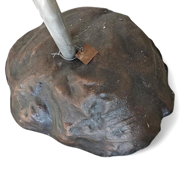 Bronze Floor Lamp by Tom Kater For Sale - Image 3 of 13