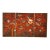 Amos Amit Signed Three-Panel Framed Batik, Circa 1982 For Sale