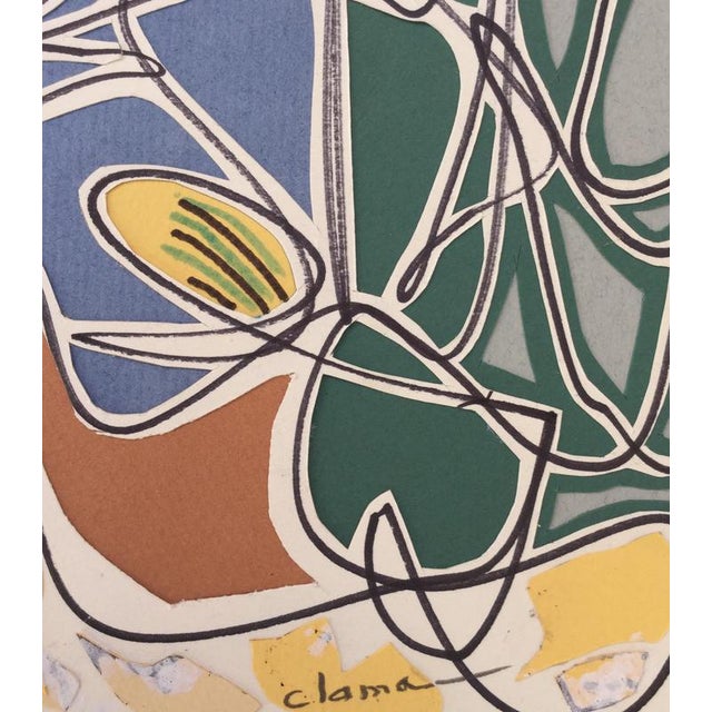 Pierre Clamagirand aka Clama, Untitled, Mixed Media For Sale - Image 3 of 5