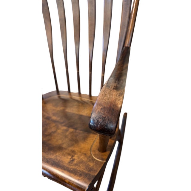 The original New England Cardio machine. Offered is a S. Bent and Brothers rocker. This company was located in Gardner Ma....