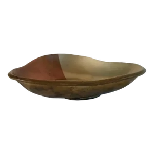 Mid-Century Tricolor Metal Catchall