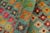 Shabby Chic Balochi Blue/Red Wool Rug - 3'4''x5'0'' For Sale In New York - Image 6 of 11