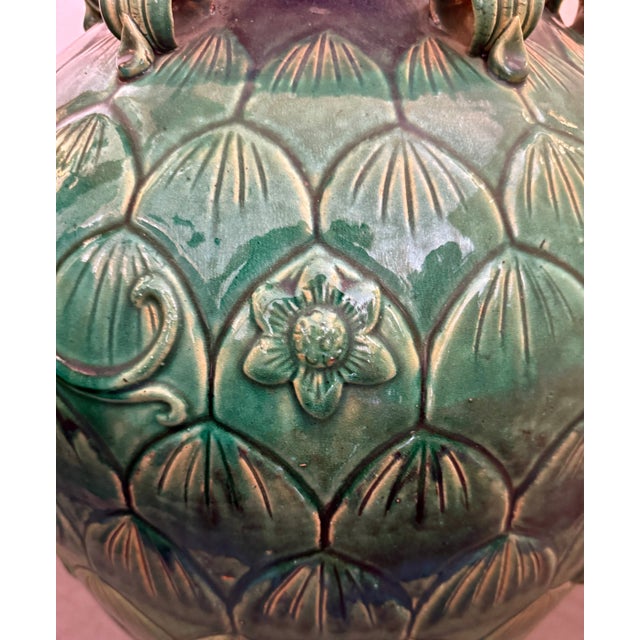 Extra Large Chinese Martaban Water Jar For Sale - Image 9 of 12