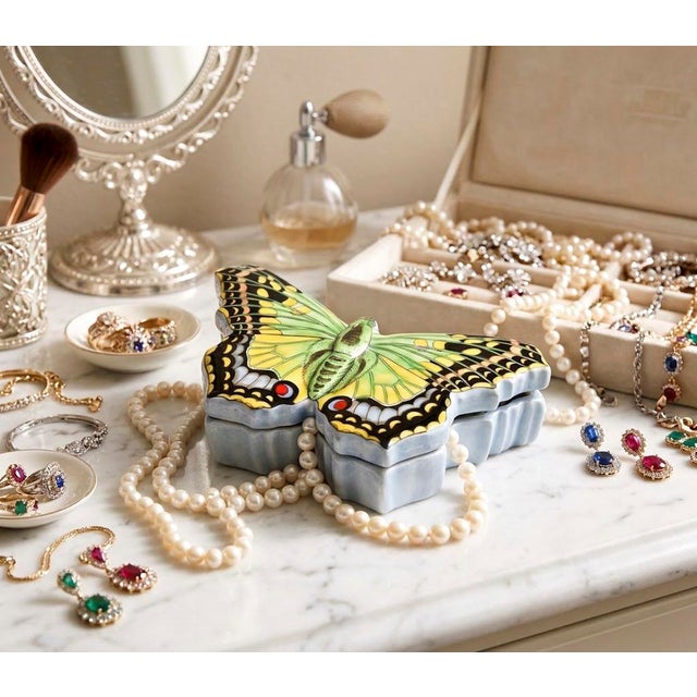 Modern Box Jewelry Butterfly by Fabienne Jouvin For Sale - Image 3 of 14