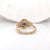 1.5ct Blue Sapphire Ring W Earth Mined Diamonds in Solid 14k Yellow Gold | Oval, Size 6.75 For Sale - Image 10 of 10