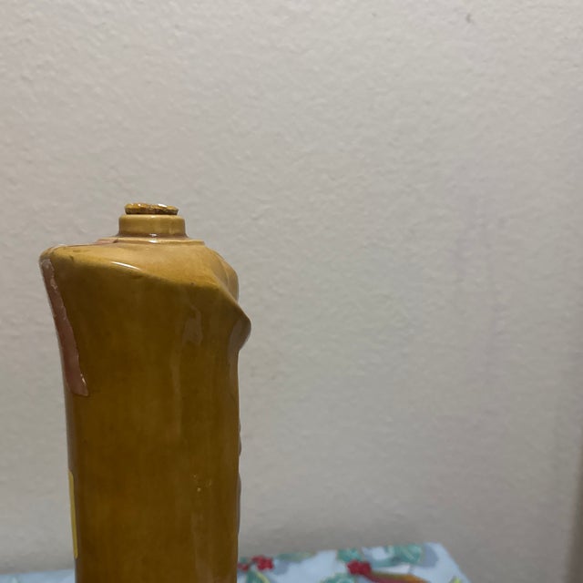 Vintage Mid-Century Modern Old Crow Ceramic Chessmen Decanter For Sale In Minneapolis - Image 6 of 7