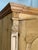 19th Century French Provincial Pine Armoire W/ Carved Details and Internal Drawers | Circa 1860 For Sale - Image 12 of 18