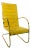 Mid-Century Art Deco Cantilevered Patio Chair For Sale