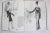 1977 Illustrating Fashion Blue Linen Hard Cover Book For Sale - Image 4 of 12
