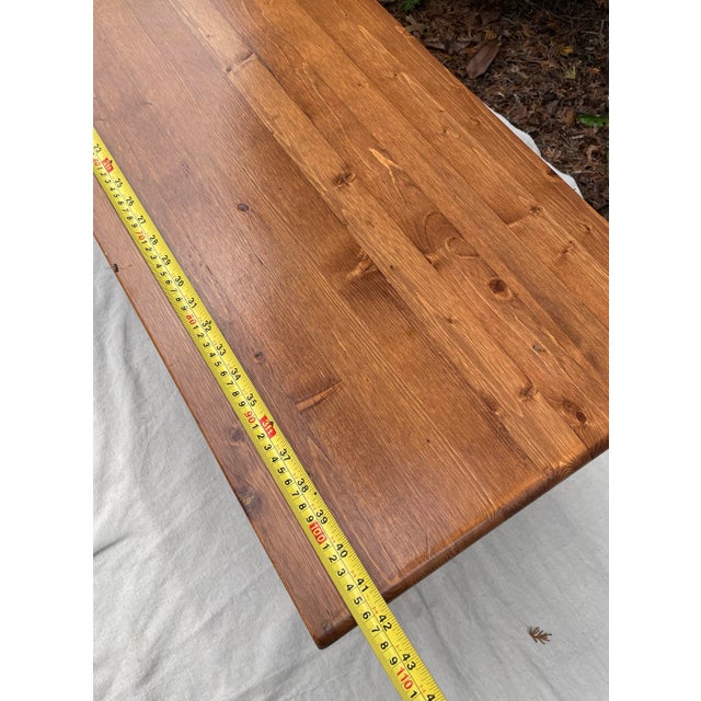 Vintage Paul McCobb Style Orwa Designs Chestnut Pine Coffee Table For Sale - Image 9 of 10