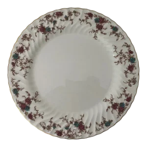 Vintage Minton Floral DesignEnglish China Chop Plate/Serving Platter