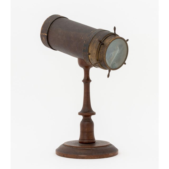 Late 19th Century Charles G. Bush and Company Kaleidoscope on Walnut Stand, 19th Century For Sale - Image 5 of 9