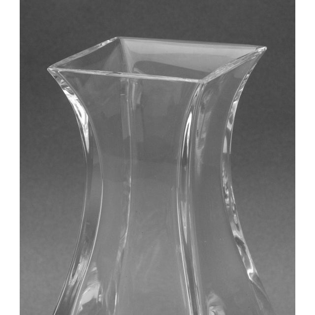 Late 20th Century Baccarat Crystal Vase For Sale - Image 5 of 9