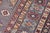 1990s Tribal Kazak Gray/Light Blue Wool Rug - 8'4''x9'8'' For Sale - Image 5 of 10