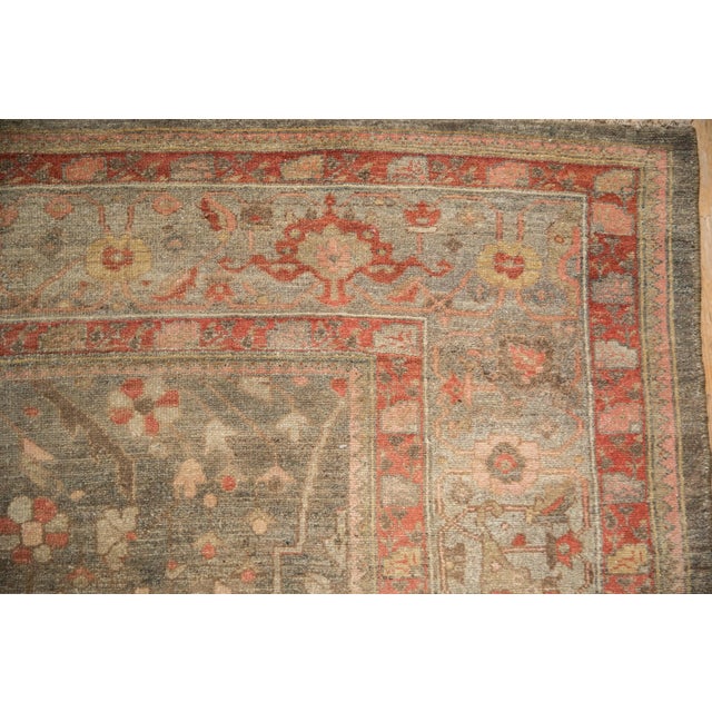 Antique Mahal Carpet - 6'4" x 9'2" For Sale - Image 12 of 12