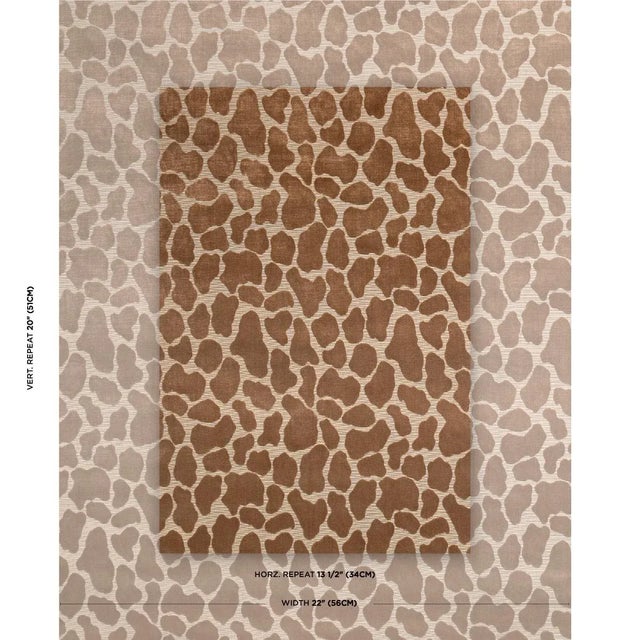 A beloved design that we revived due to popular demand, Giraffe Velvet in safari is an abstract animal pattern created...