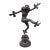 A. Titze (German, 19th-20th Century), Dancing Columbine, Bronze, 20th Century For Sale