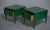 Mid Century Transitional Nightstands in Green - Newly Painted For Sale - Image 12 of 12