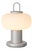 Nox Wireless Lamp in Opaline Glass & Aluminum from Alfredo Häberli For Sale