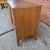 Wood Vintage Broyhill Forward Walnut Lowboy Nine-Drawer Mid Century Dresser For Sale - Image 7 of 12