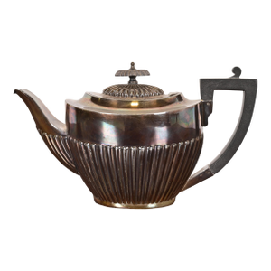 Tiffany & Co. Style Art Deco Silverplate Tea Kettle or Coffee Pot