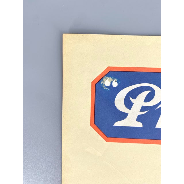 Apollinaris Advertising Poster from Presta, 1950s For Sale - Image 6 of 9