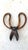 Antique Japanese Bonsai Pruning Shears. with rattan- or wicker-wrapped loop handles.