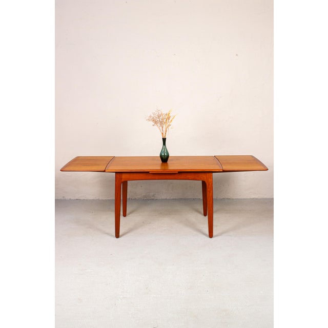 Mid-Century Danish Dining Table in Teak by Svend Åge Madsen, 1960s For Sale - Image 9 of 18