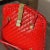 Red A Lovely Vintage 1960s Red Wicker Crossbody Bag For Sale - Image 8 of 9