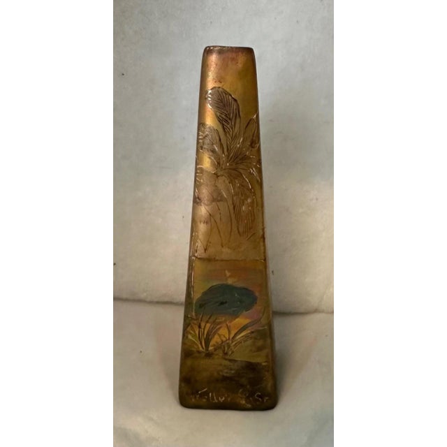 Early 20th Century Weller Lasa art pottery For Sale - Image 9 of 12