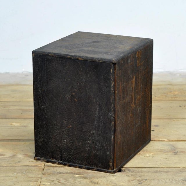 Wood Small Japanese Chest of Drawers, 1900 For Sale - Image 7 of 8