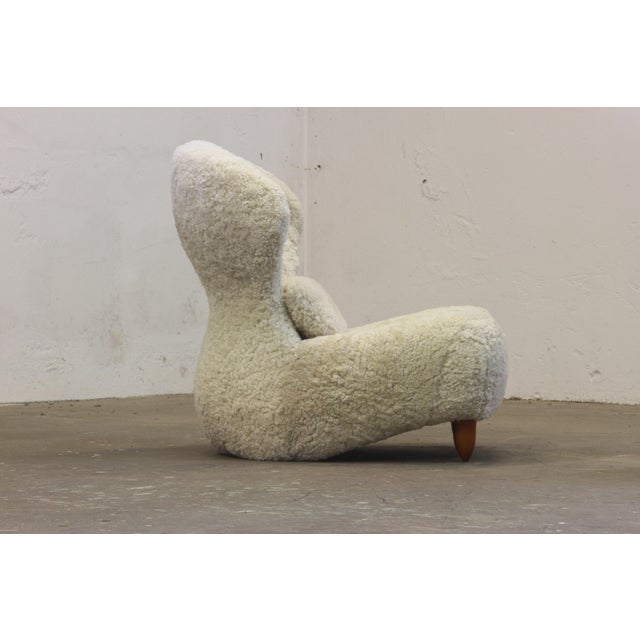 Wood Set of Femina Body Lounge Chairs by Annie Hiéronimus for Cinna/Ligne Roset, 1980s For Sale - Image 7 of 15