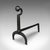 Pair of Antique Fire Dogs, English, Wrought Iron, Fireside Andiron, Victorian For Sale - Image 6 of 11
