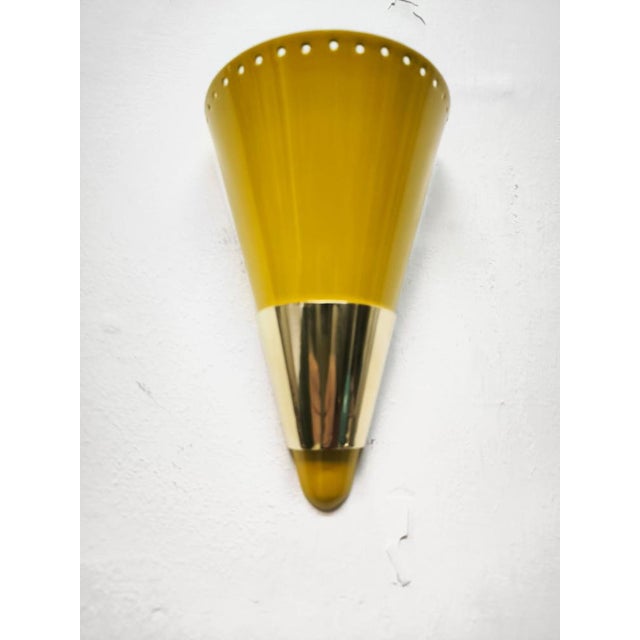 Gold Vintage Sputnik Wall Light, 1960s For Sale - Image 8 of 8