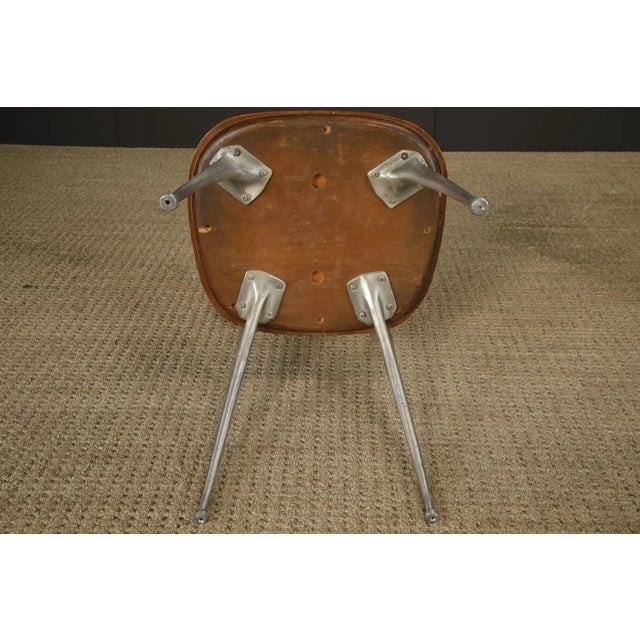 Set of Six Shelby Williams 'Gazelle' Sculptural Aluminum Side Chairs, 1960s For Sale - Image 18 of 18