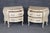 Pair of Country French Style Distressed Paint Decorated 3 Drawer Night Stands For Sale In Philadelphia - Image 6 of 16